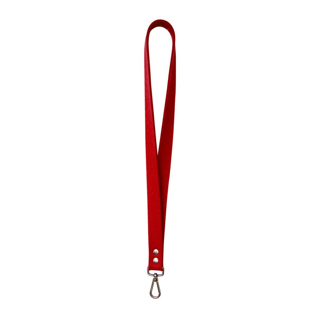long felt key cord with clip | Milan | lange vilt sleutelhanger met kl ...